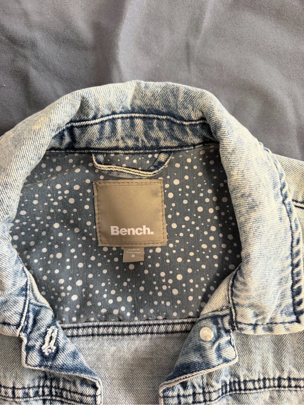 Light Blue Denim Jacket - Bench - Picture 3 of 7
